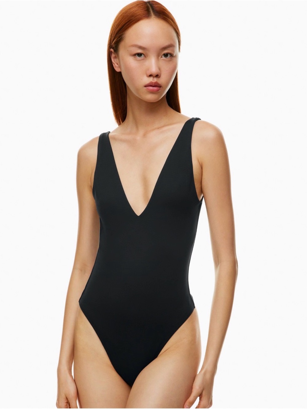 Babaton
Contour V-Neck Bodysuit navy blue NWOT